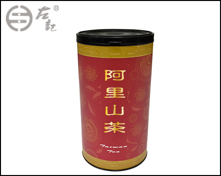 B-8107茶歡-半斤紙罐-紅色-阿里山茶高山茶梨山茶大禹嶺茶杉林溪茶